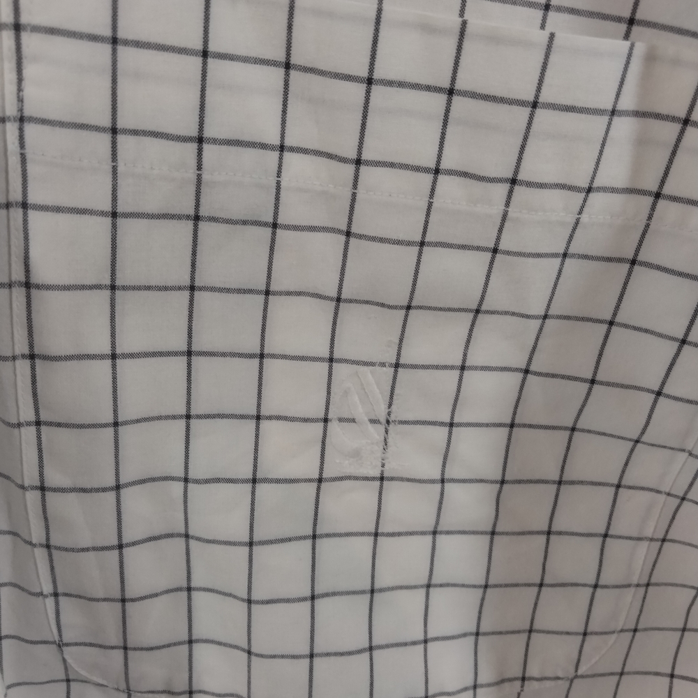 Nautica Button Down Shirt Plaid Size Large - Picture 3 of 7